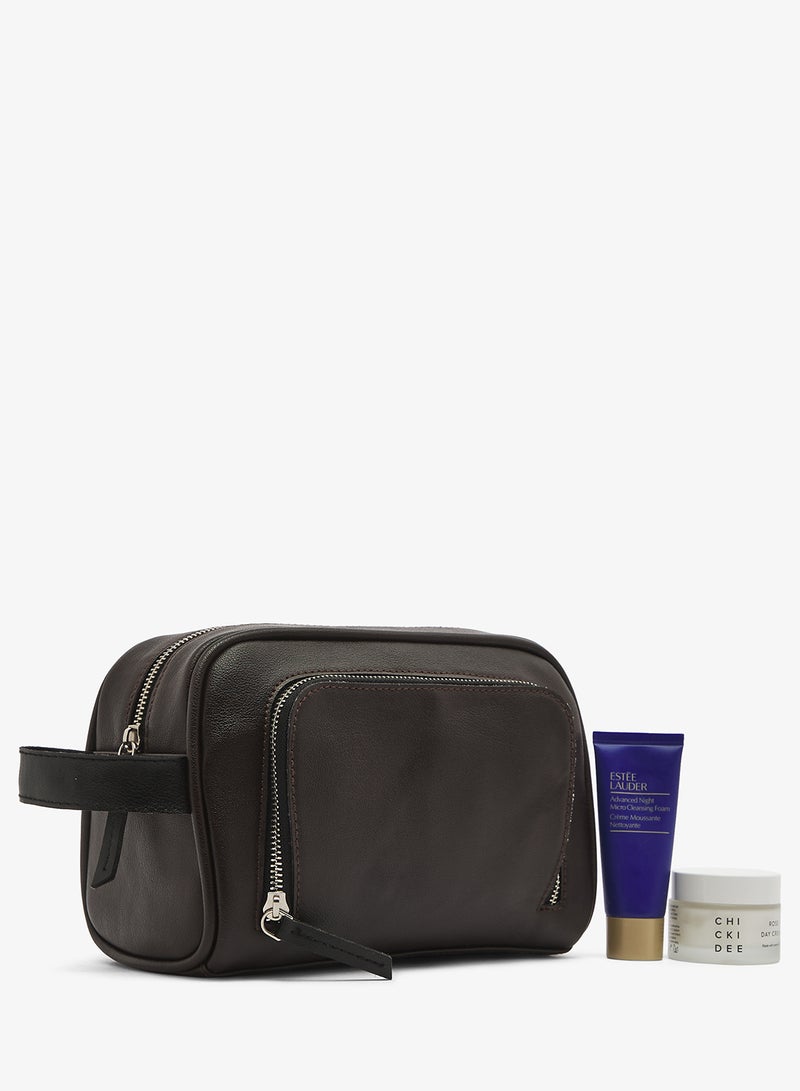 Robert Wood Spacious Storage Wash Bag - Image 1